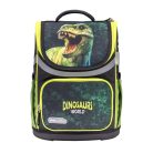 Belmil Merevfalú Iskolatáska Szett Mini 405-71 Dinosaur World 2 Tolltartóval és Tornazsákkal AGR Tanusítvány