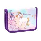 Belmil Merevfalú Iskolatáska Szett Compact 405-41 Rainbow Unicorn Magic Tolltartóval és Tornazsákkal