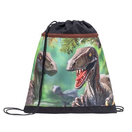 Belmil Merevfalú Iskolatáska Szett Customize-me 404-20 Dinosaur Park Tolltartóval és Tornazsákkal