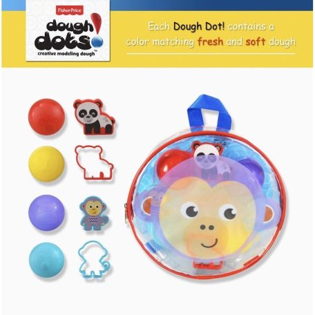 Fisher-Price gyurma készlet hátizsákban