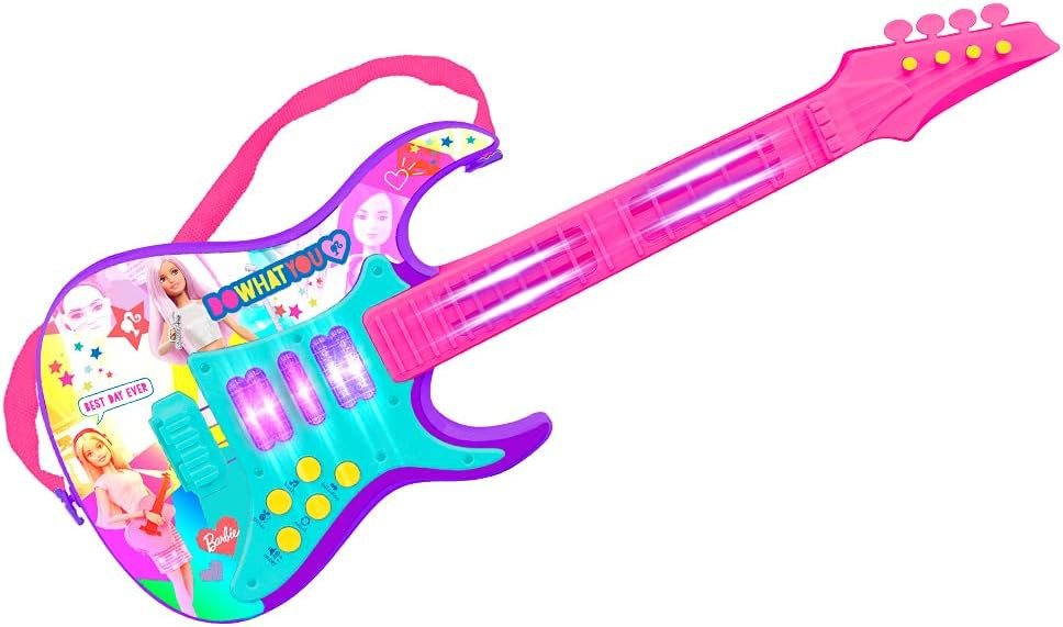 Barbie elektronikus gitár fénnyel
