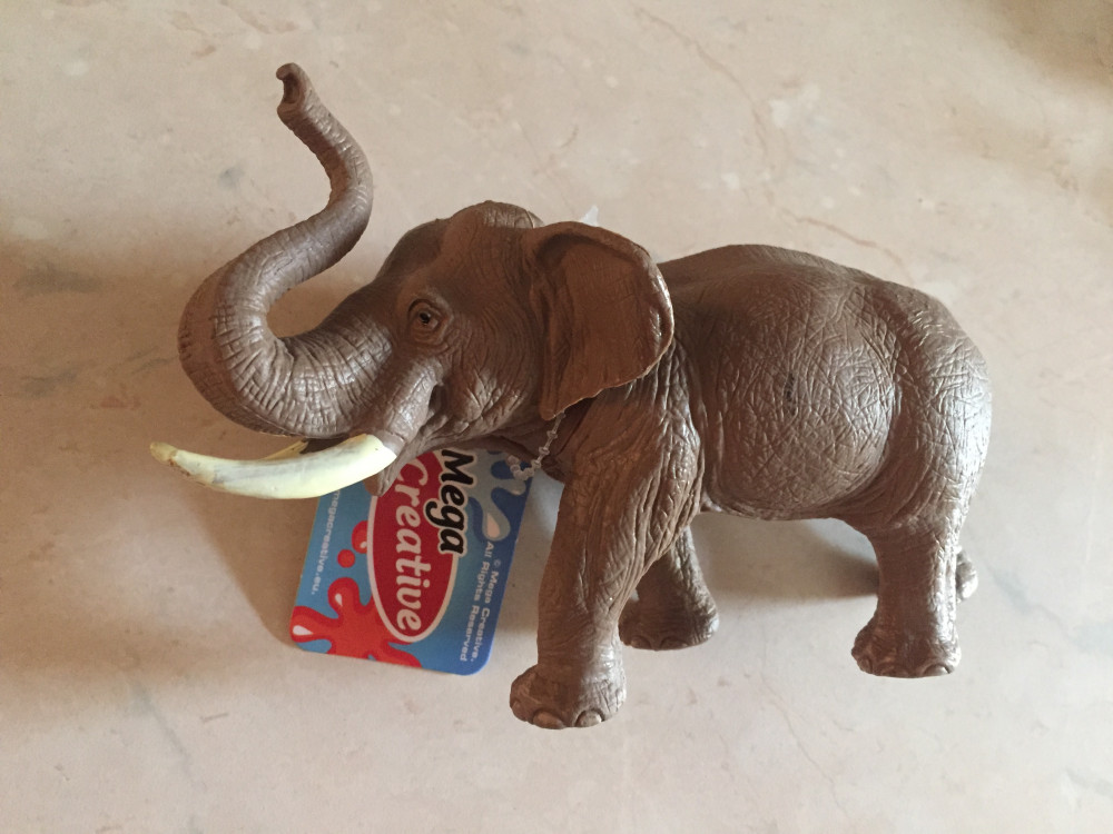 Játék állat figura - Elefánt XL