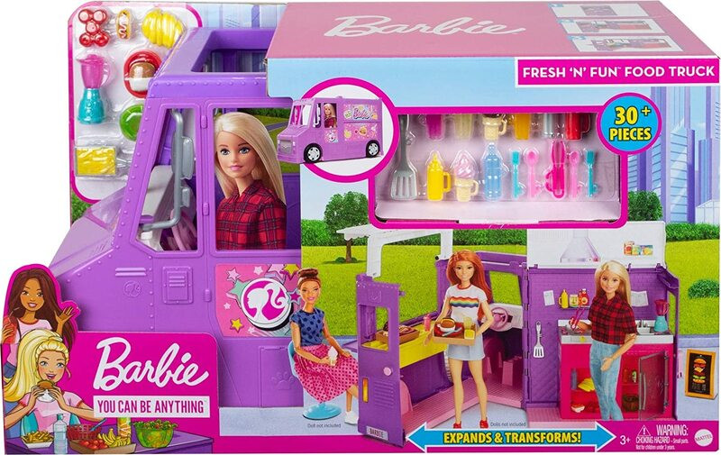 Mattel Street Food büfékocsi (GMW07) - Barbie baba